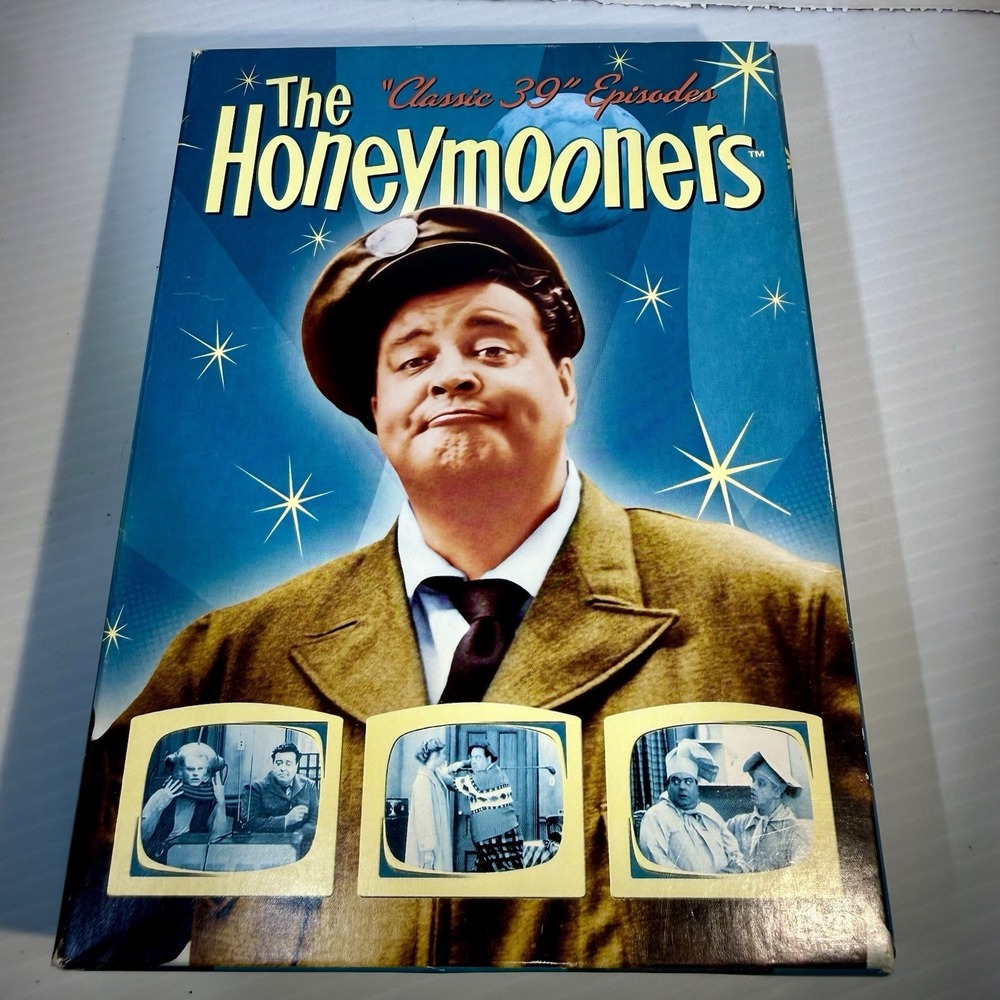 The Honeymooners - The Classic 39 Episodes (DVD, 2003, 5-Disc Set)